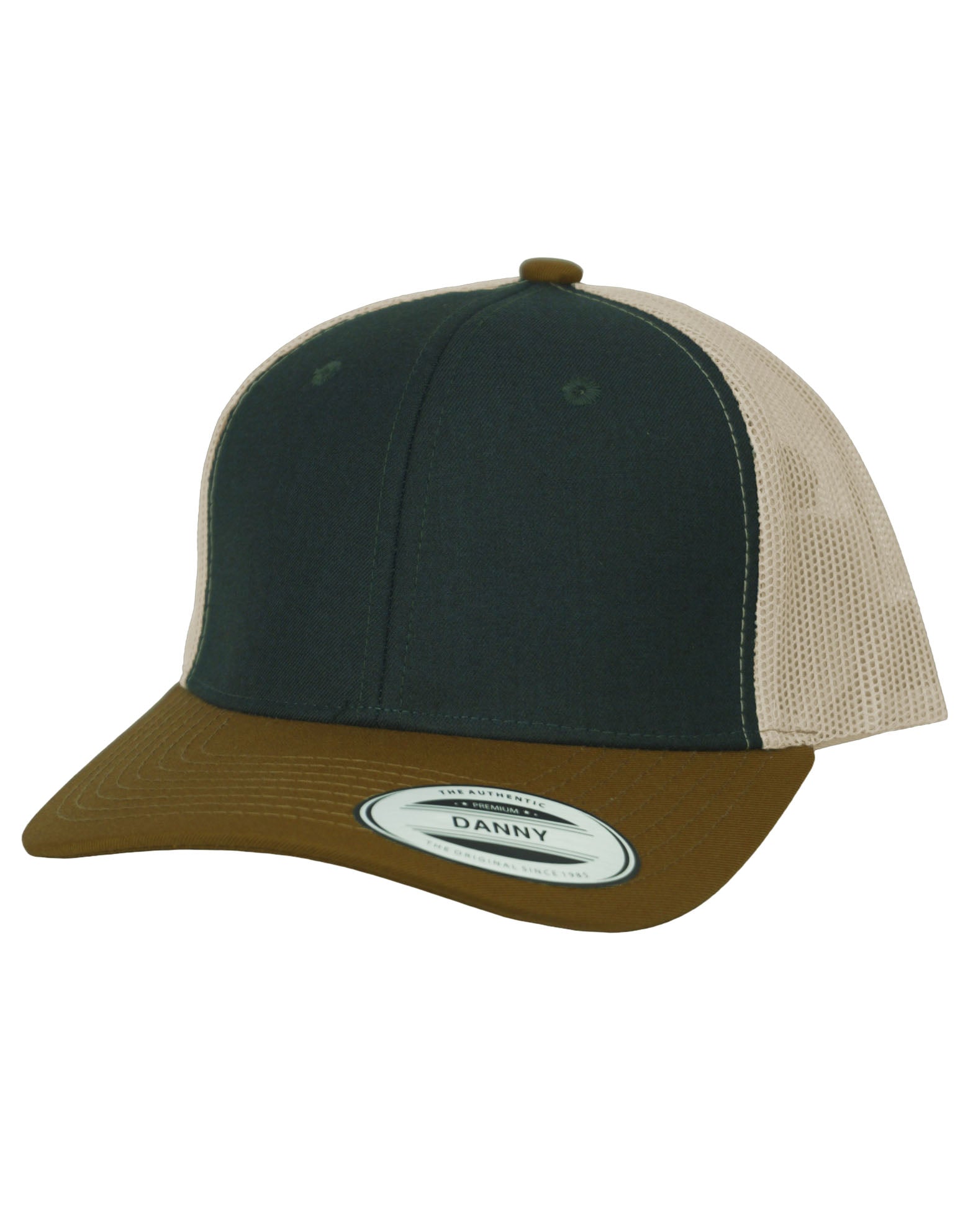 gorra de gabardina con malla