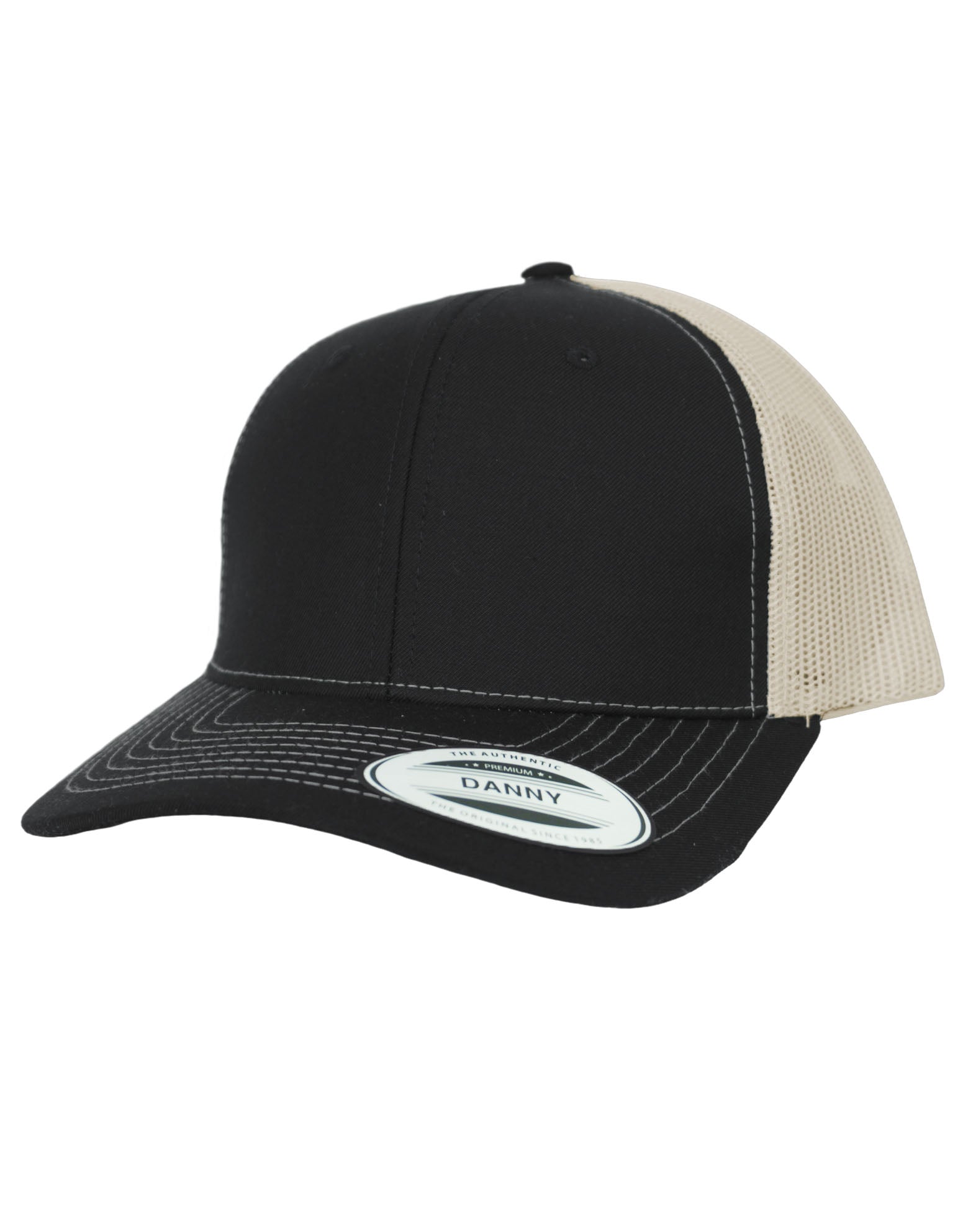 gorra de gabardina con malla