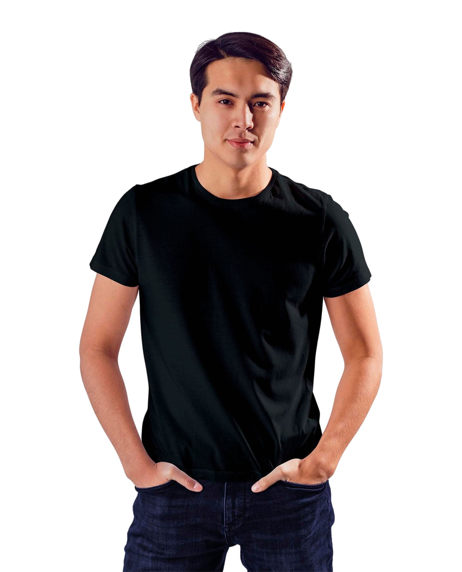 playera para hombre brush, cuello redondo, manga corta