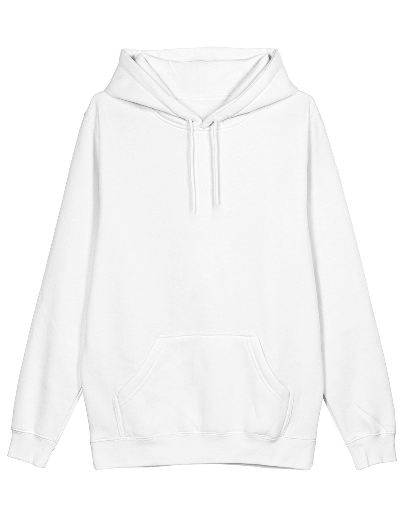sudadera de felpa para sublimar de dama y caballero con gorro y cangurera