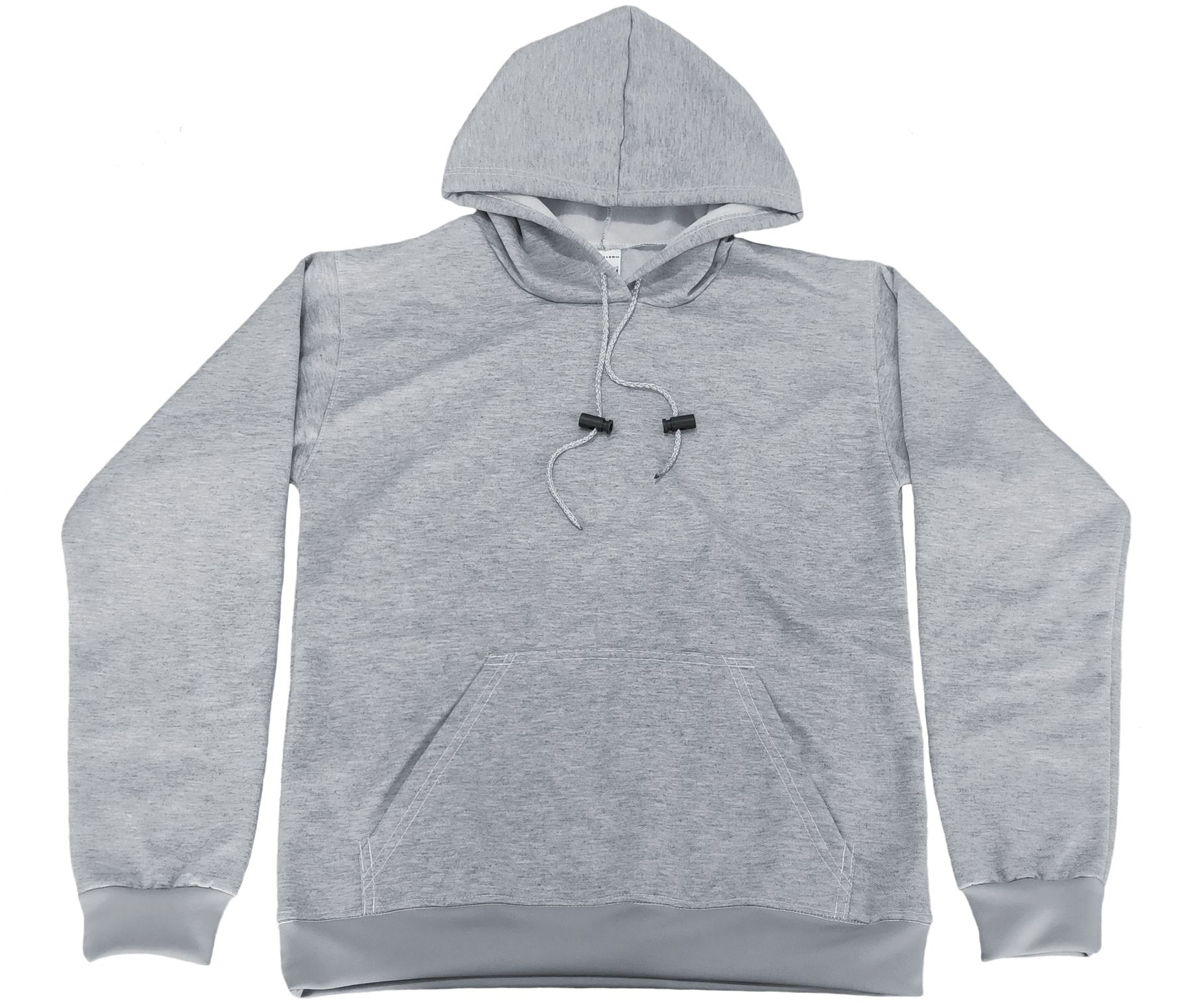 sudadera de felpa para sublimar de dama y caballero con gorro y cangurera