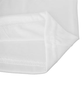 playera unisex para niño y niña manga corta tacto algodón brush