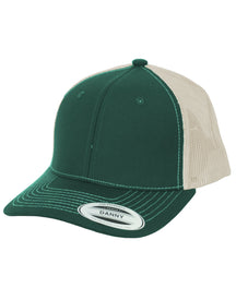 gorra de gabardina con malla