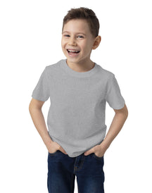 playera unisex para niño y niña manga corta tacto algodón brush